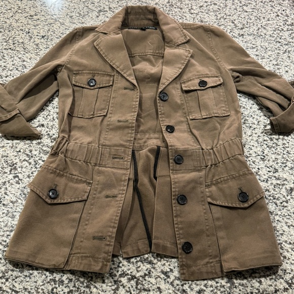 Veronica Beard Green Sequin Patch Jacket - Picture 6 of 8